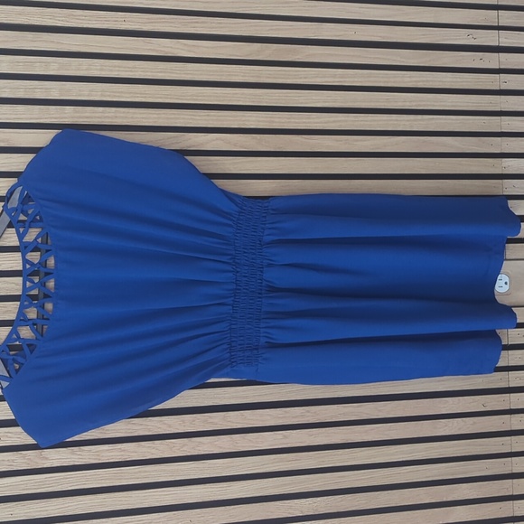 Forever 21 Royal Blue Dress - Small - Picture 3 of 3